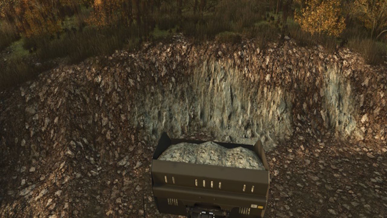 Overburden-mod voor Farming Simulator 25 - Mijnbouw