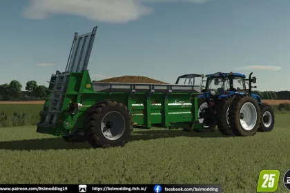 Ефективний Розкидач Гною Samson SP14-17 US Spec для Farming Simulator 25