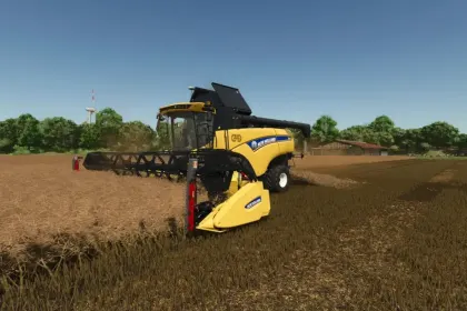 Легендарний New Holland Pack: Комбайн CX 7.70 та Жатки Varifeed 28ft/41ft для FS25