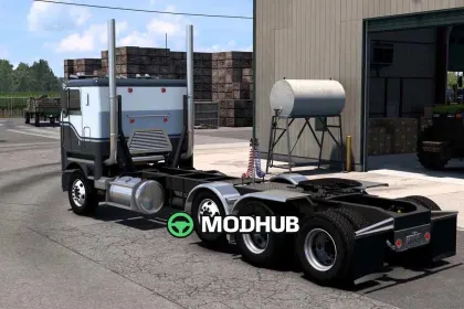 Camión Pete 362 Cabover v5.10 para ATS — 5