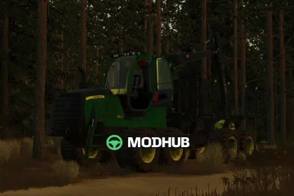 Forwarder John Deere 1210G for FS25 — 3