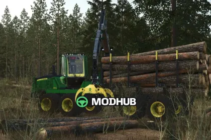 Forwarder John Deere 1210G for FS25 — 5