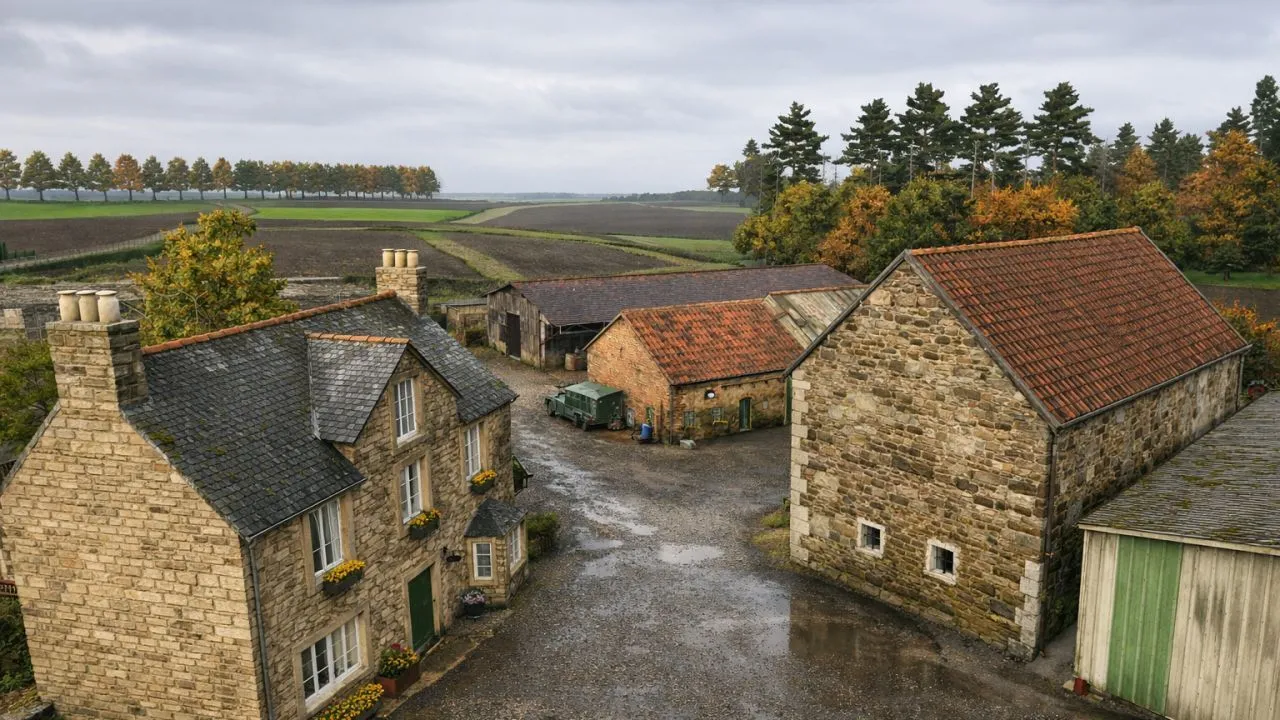 Atmosphärische Französische Karte Un Coin de Loire Atlantique für Farming Simulator 25