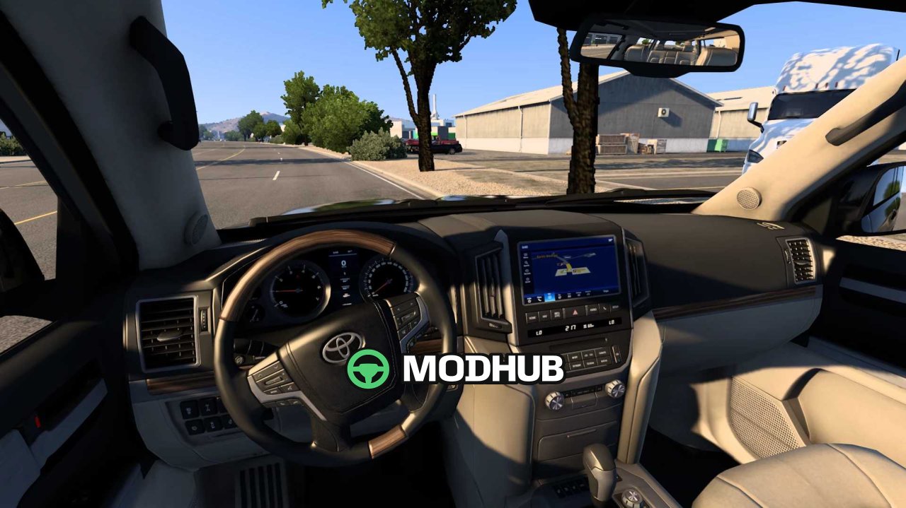 ATS için SUV Toyota Land Cruiser 200 (Road Trip DLC) v1.0