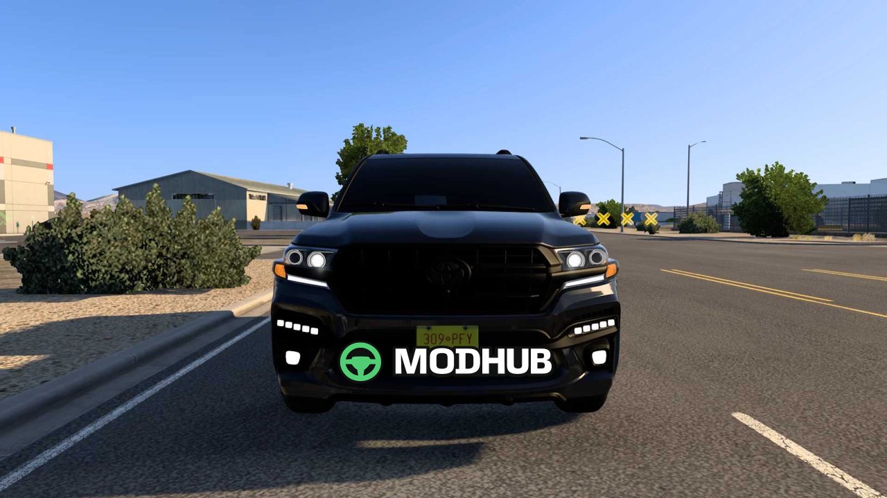 ATS için SUV Toyota Land Cruiser 200 (Road Trip DLC) v1.0
