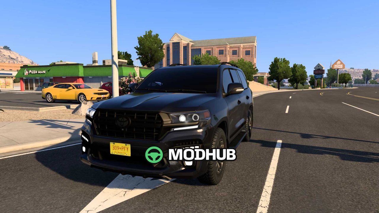 ATS için SUV Toyota Land Cruiser 200 (Road Trip DLC) v1.0