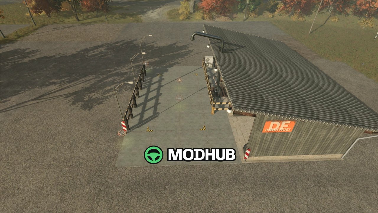 Building DF Bunker X M31 large multi fruit silo for FS25