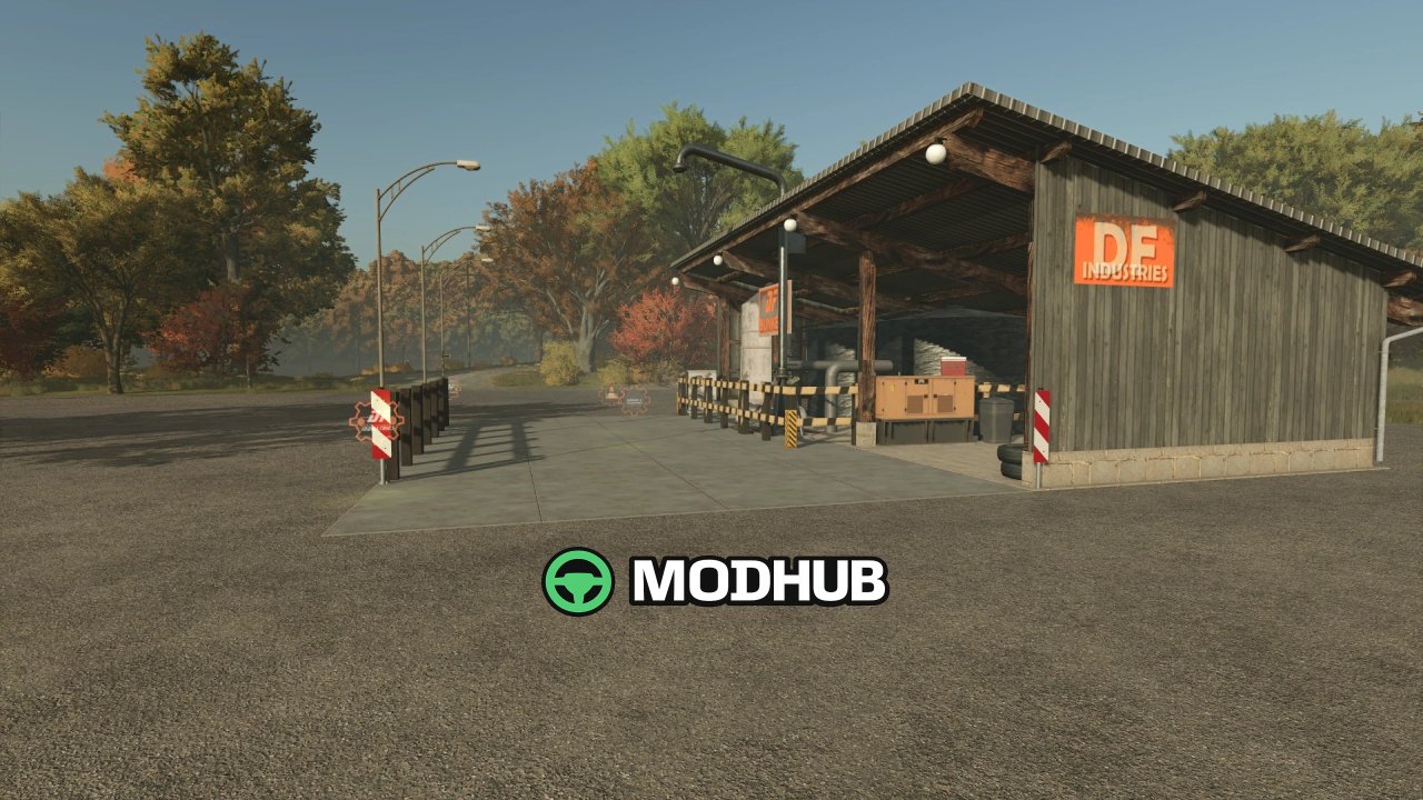 Building DF Bunker X M31 large multi fruit silo for FS25