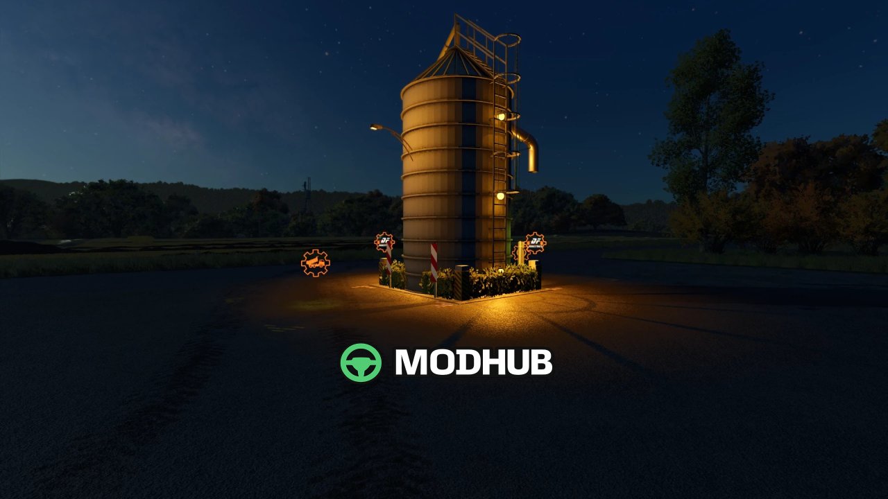 Silo DF Nano Depot M49 voor FS25