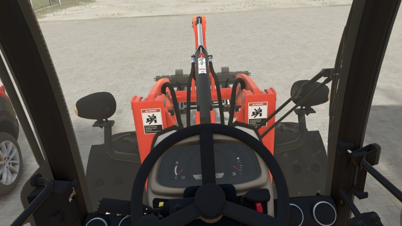 Zaktualizowany Zoom Kamery Wewnątrz (Fix) dla Farming Simulator 25 — Wygodne Przybliżenie w Kabinie
