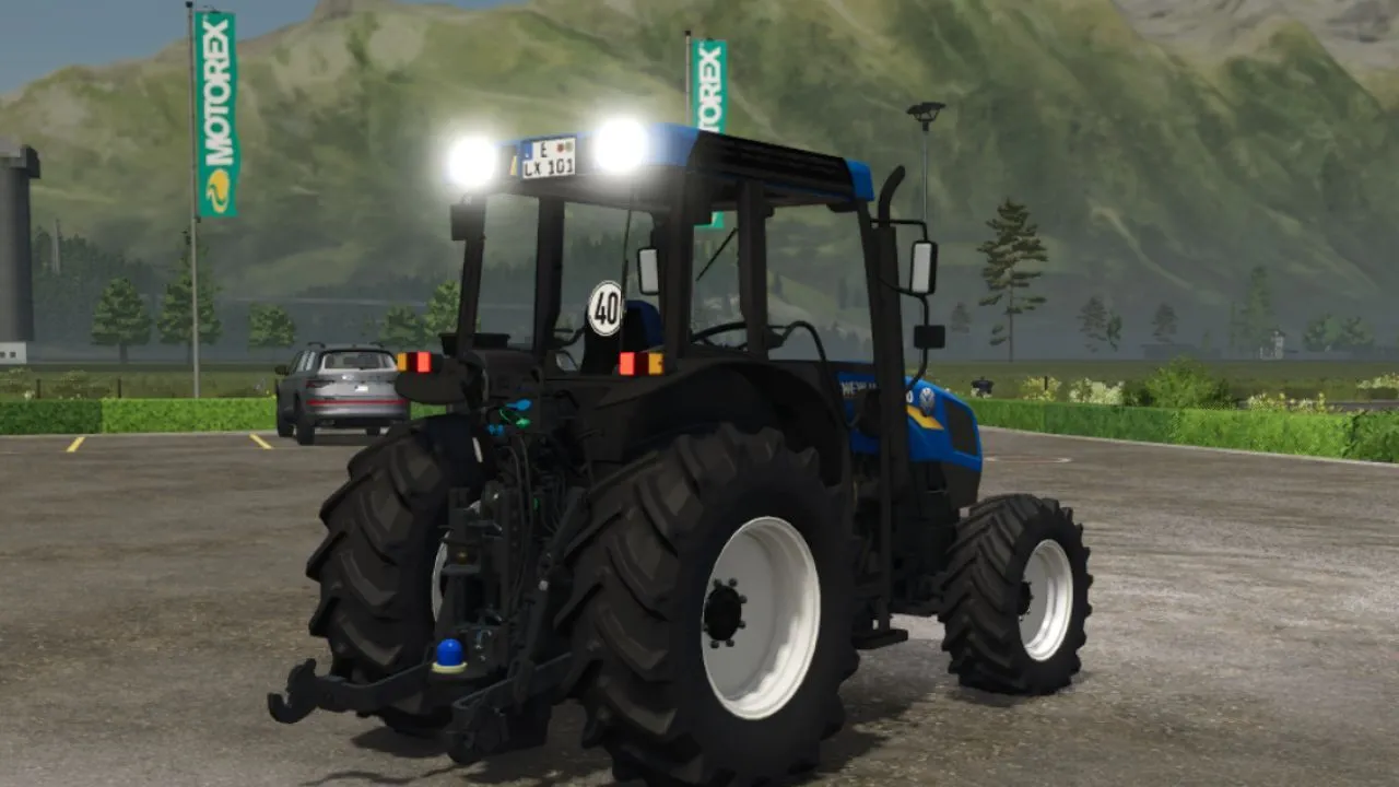 Kompakter Trauben-Traktor New Holland T4 95N — Wendiger und Leistungsstarker für Reihen