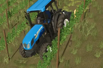 Kompakter Trauben-Traktor New Holland T4 95N — Wendiger und Leistungsstarker für Reihen — 2