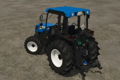 Kompakter Trauben-Traktor New Holland T4 95N — Wendiger und Leistungsstarker für Reihen — 6