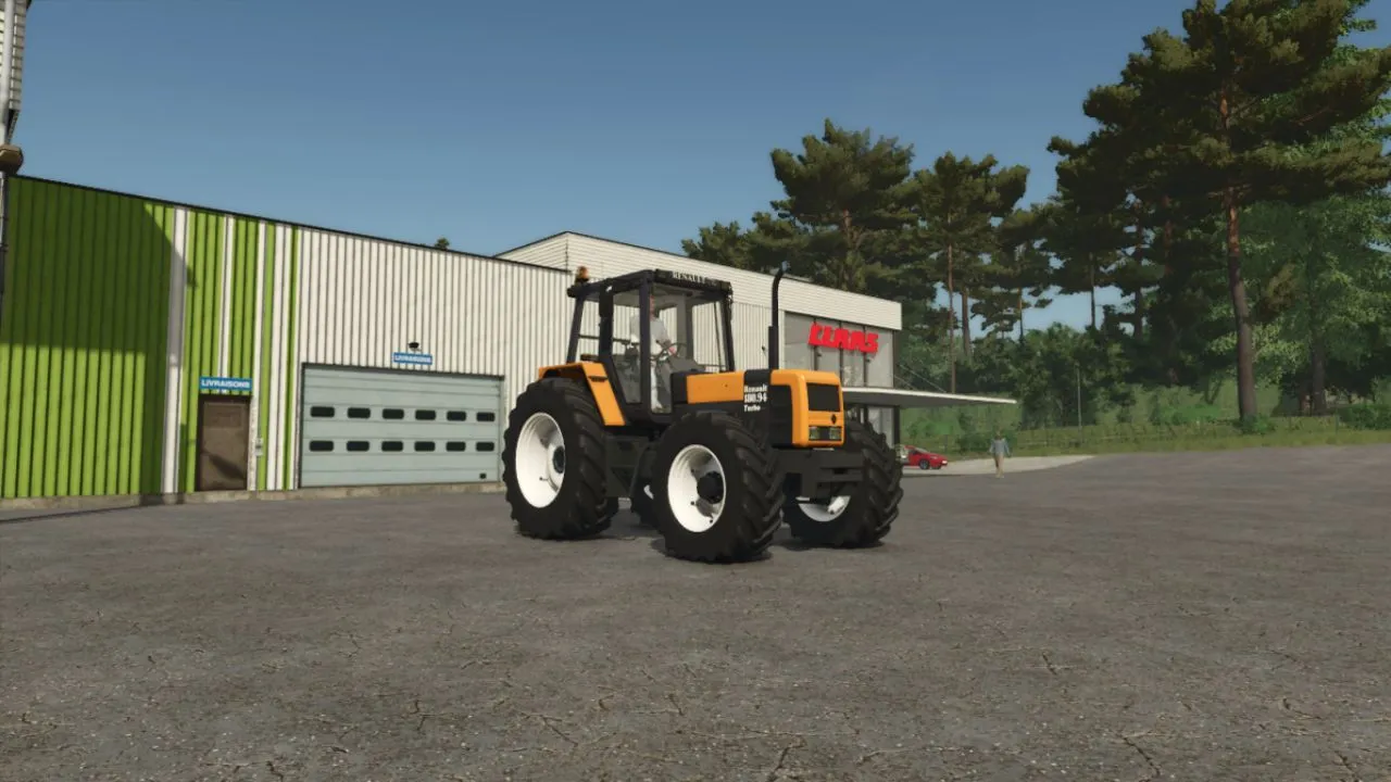 Легендарний Трактор Renault 180-94 для Farming Simulator 25 — Гнучкі Колеса та Тюнінг