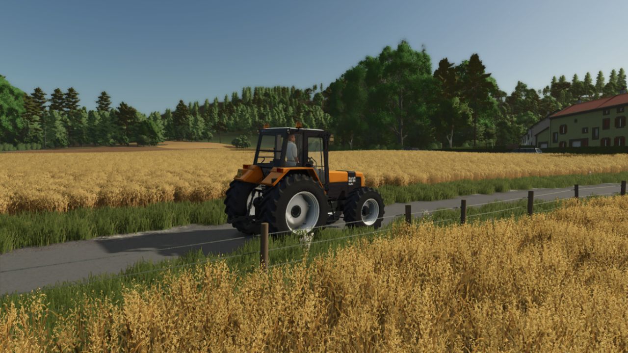 Легендарний Трактор Renault 180-94 для Farming Simulator 25 — Гнучкі Колеса та Тюнінг