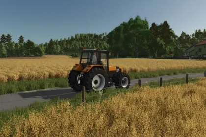 Легендарний Трактор Renault 180-94 для Farming Simulator 25 — Гнучкі Колеса та Тюнінг — 2