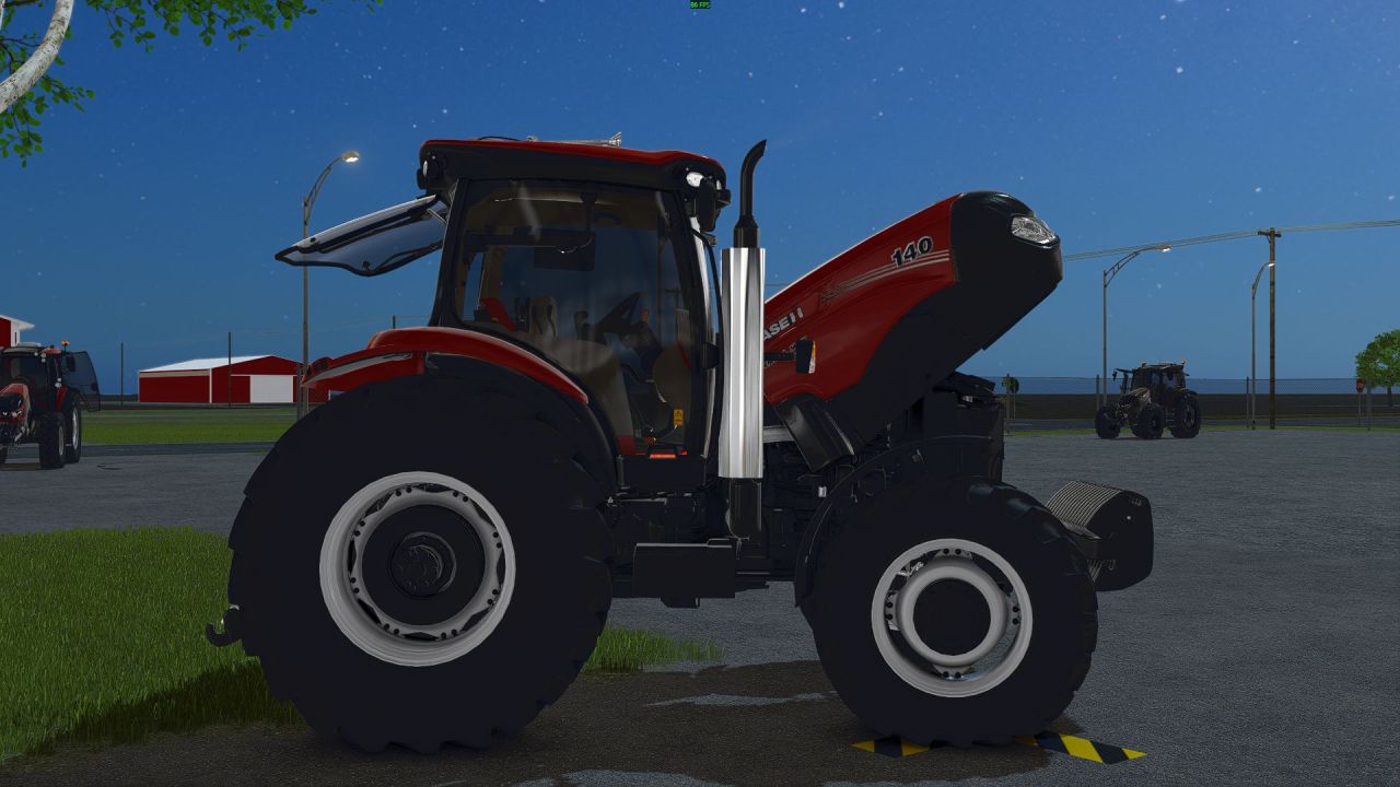 Leistungsstarker Traktor Case IH Farmall 140 Max (140 PS) für Farming Simulator 25