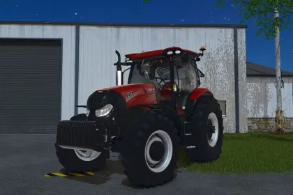 Leistungsstarker Traktor Case IH Farmall 140 Max (140 PS) für Farming Simulator 25 — 3