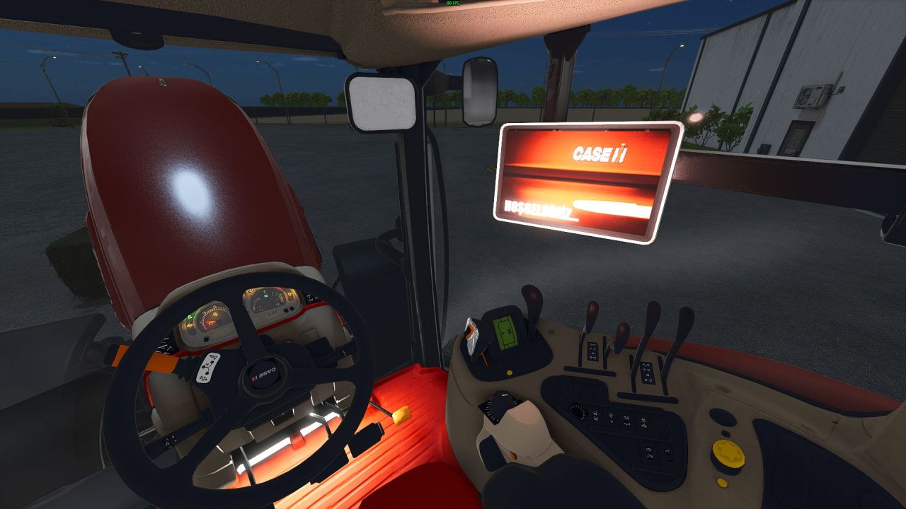 Leistungsstarker Traktor Case IH Farmall 140 Max (140 PS) für Farming Simulator 25