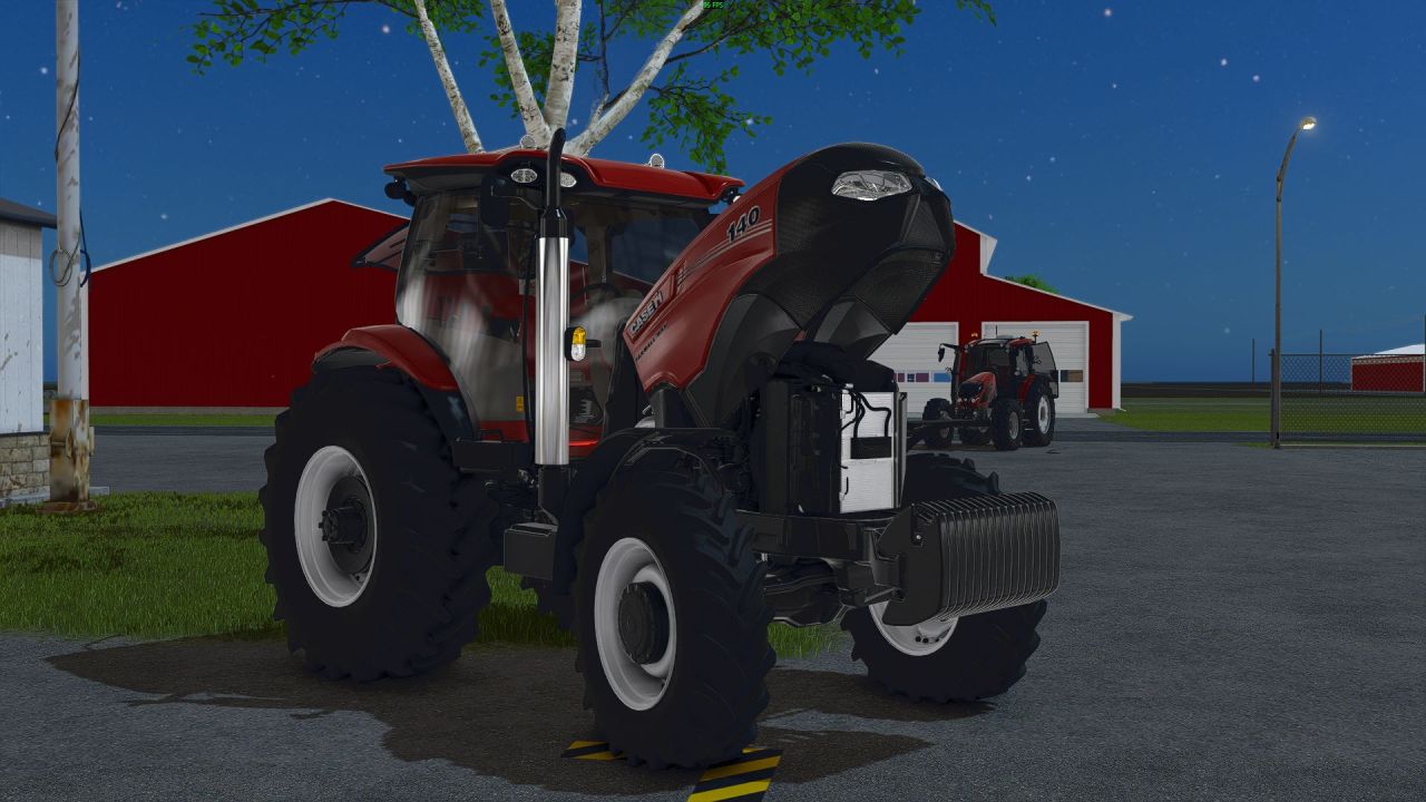 Leistungsstarker Traktor Case IH Farmall 140 Max (140 PS) für Farming Simulator 25
