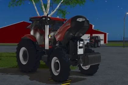 Leistungsstarker Traktor Case IH Farmall 140 Max (140 PS) für Farming Simulator 25 — 5