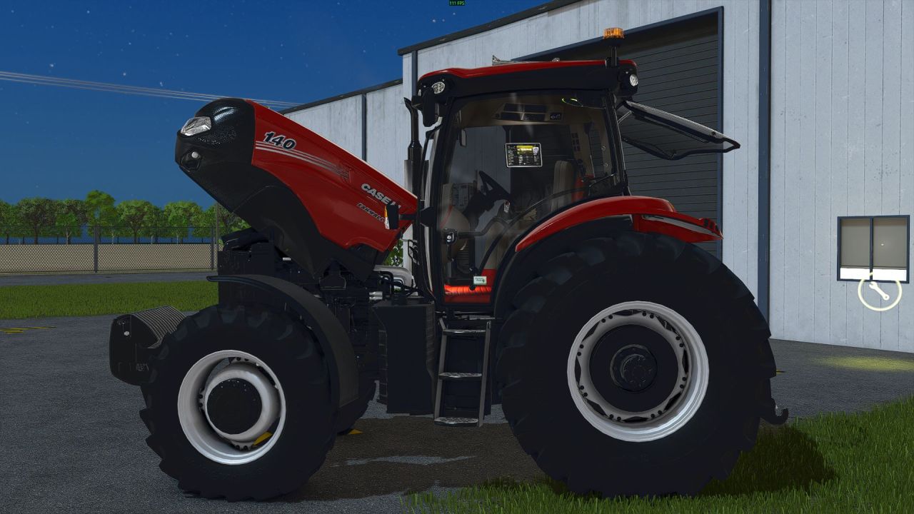Leistungsstarker Traktor Case IH Farmall 140 Max (140 PS) für Farming Simulator 25