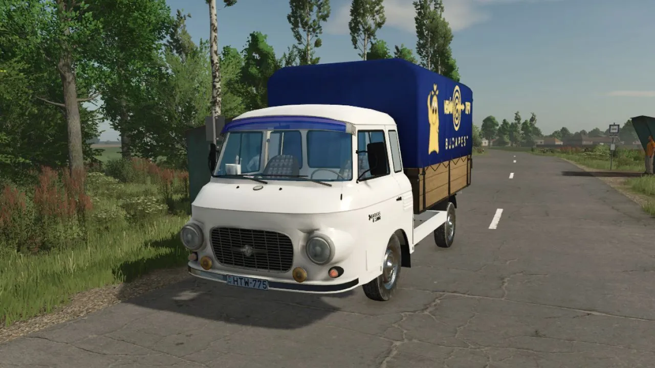 Легендарний Фургон Barkas B1000 HP для Farming Simulator 25 — Реалістичний Звук і Керування