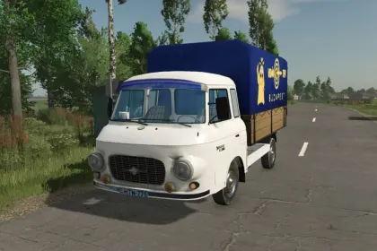 Легендарний Фургон Barkas B1000 HP для Farming Simulator 25 — Реалістичний Звук і Керування — 1