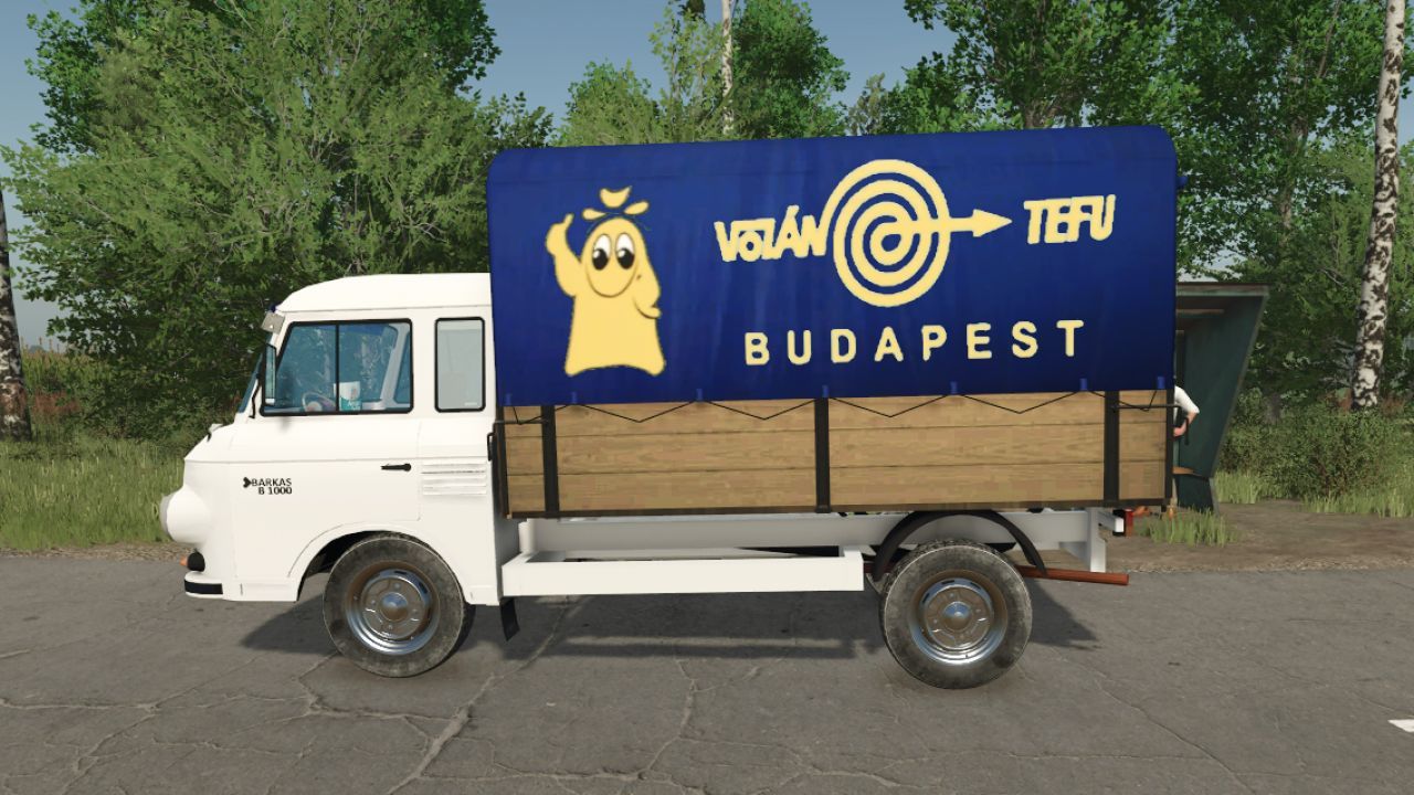 Легендарний Фургон Barkas B1000 HP для Farming Simulator 25 — Реалістичний Звук і Керування