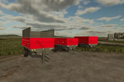 Efektywny Przyczepa Rolnicza TINAZ dla FS25 — Silos i Dodatkowe Możliwości — 1