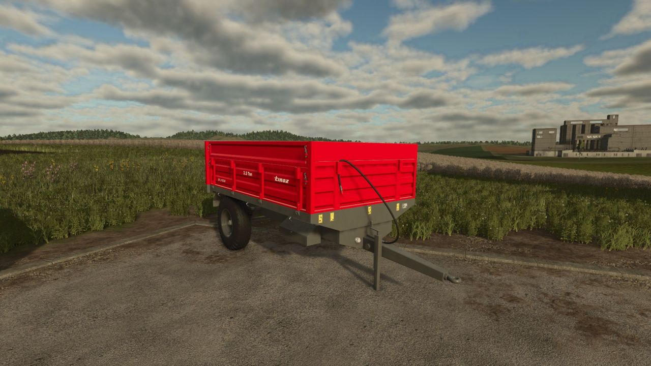 Ефективний Агропричіп TINAZ Agricultural Trailer для FS25 — Силос та Додаткові Можливості - Скріншоти