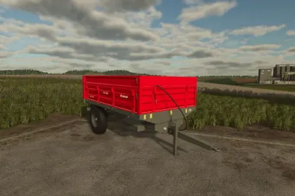 Efektywny Przyczepa Rolnicza TINAZ dla FS25 — Silos i Dodatkowe Możliwości — 2