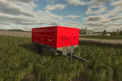 Efektywny Przyczepa Rolnicza TINAZ dla FS25 — Silos i Dodatkowe Możliwości — 3