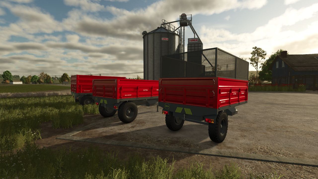 Ефективний Агропричіп TINAZ Agricultural Trailer для FS25 — Силос та Додаткові Можливості - Скріншоти