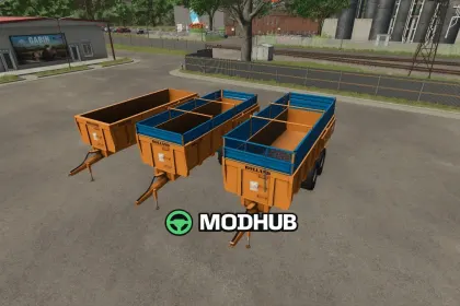 Trailer Rolland Turbo 135 V1.0 for FS25 — Farming Simulator 25