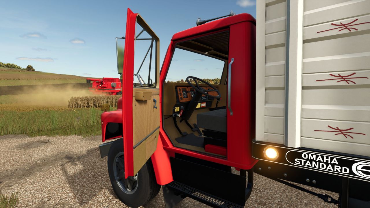 Легендарна Вантажівка International S1800 Grain Truck для Перевезення Зерна у FS25