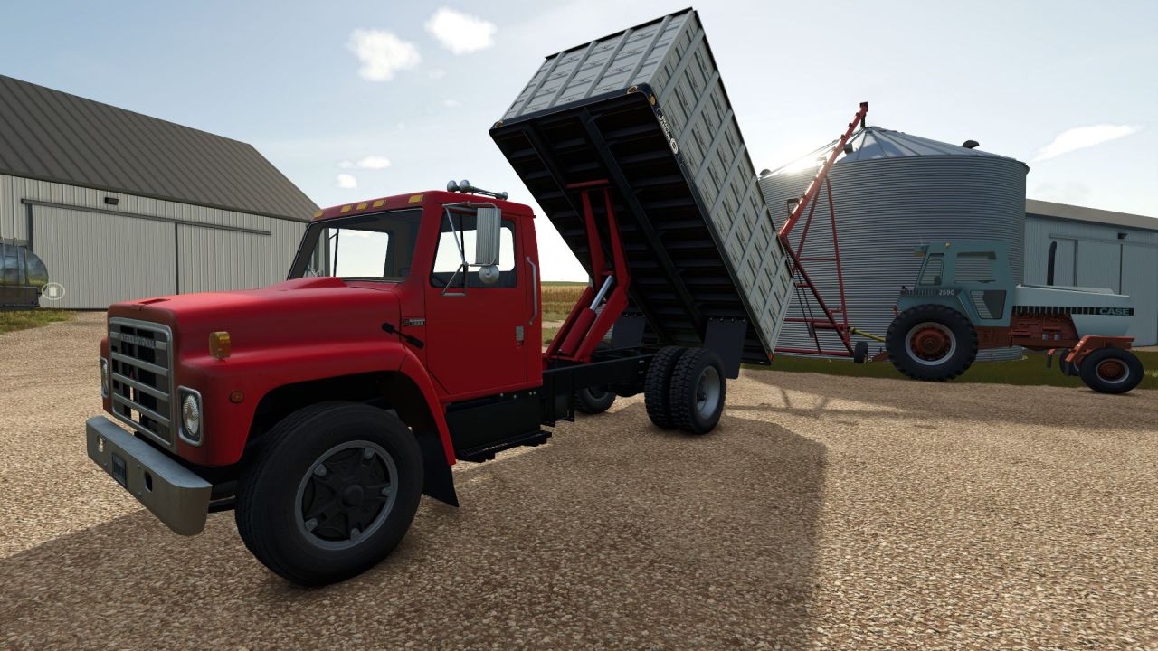 Легендарна Вантажівка International S1800 Grain Truck для Перевезення Зерна у FS25