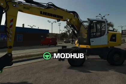 Мод на Будівельну техніку Liebherr A920 Litronic для Фермер Симулятор 25