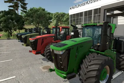 Потужний Пак Тракторів John Deere 9R Series Pack для Farming Simulator 25