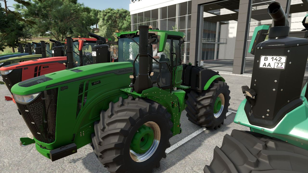 Потужний Пак Тракторів John Deere 9R Series Pack для Farming Simulator 25 - Скріншоти