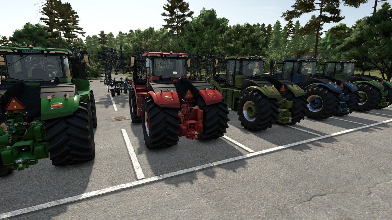 Потужний Пак Тракторів John Deere 9R Series Pack для Farming Simulator 25 - Скріншоти