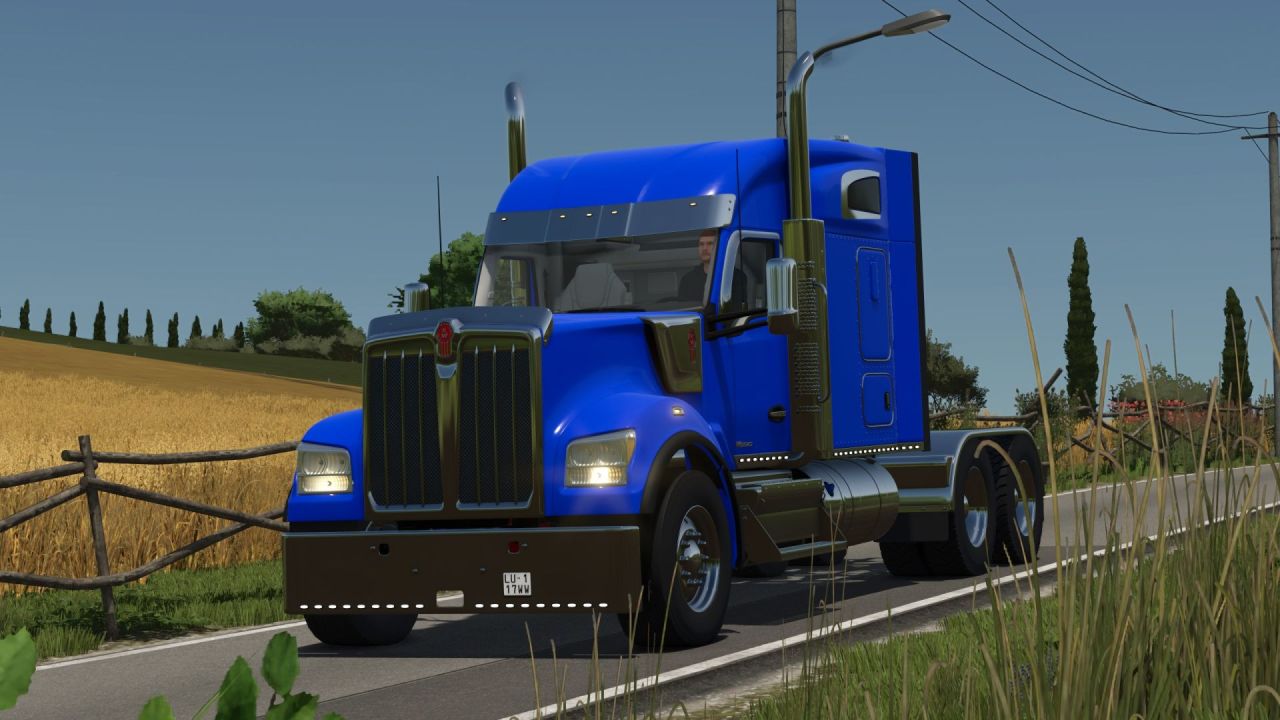 Легендарна Вантажівка Kenworth W990 2020 76" Mid Roof Sleeper — Американська Міць у FS25