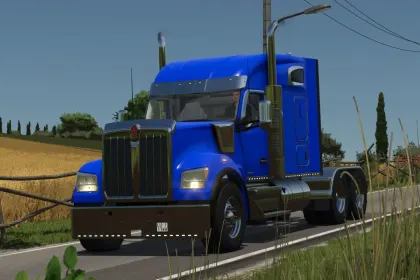 Легендарна Вантажівка Kenworth W990 2020 76" Mid Roof Sleeper — Американська Міць у FS25 — 2