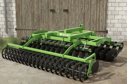 Ефективний Культиватор BOMET PEGASUS U223/5 3м для Farming Simulator 25 — 2