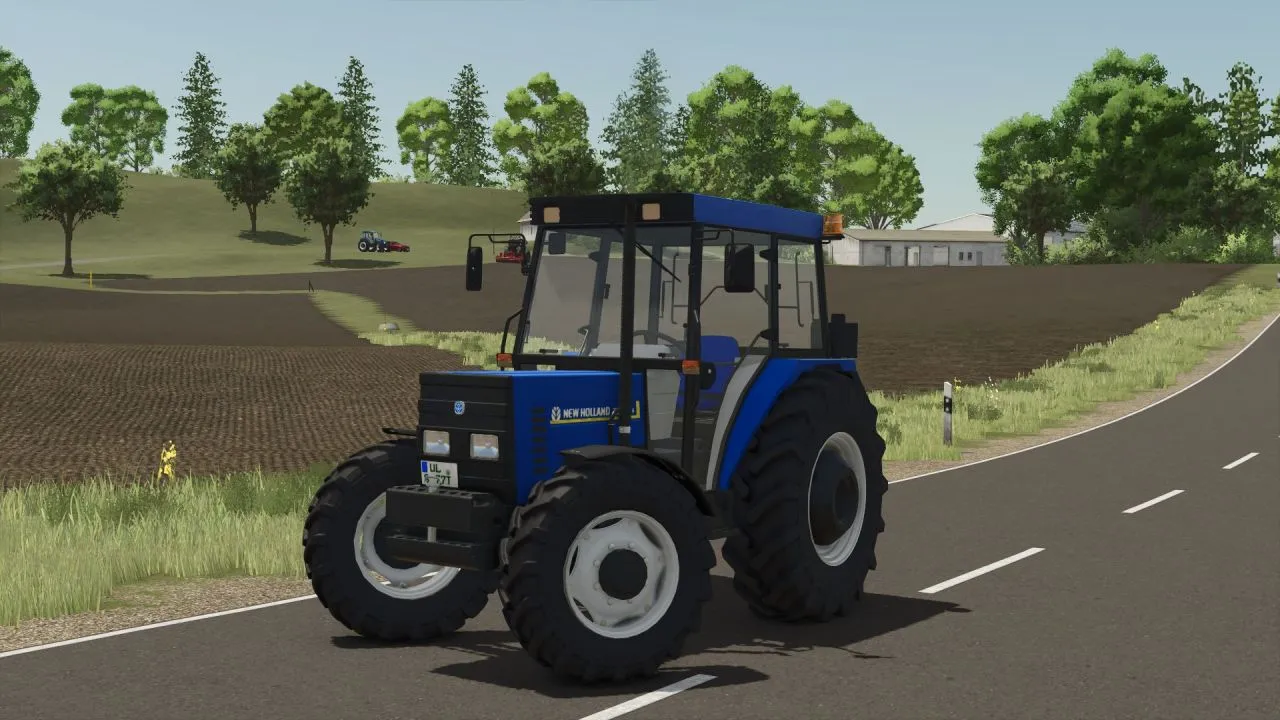 Потужний Трактор New Holland 7556S для Farming Simulator 25 — Оновлений Мод