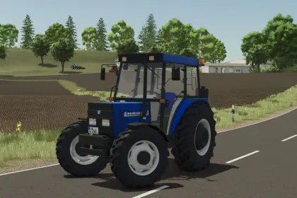 Потужний Трактор New Holland 7556S для Farming Simulator 25 — Оновлений Мод — 1