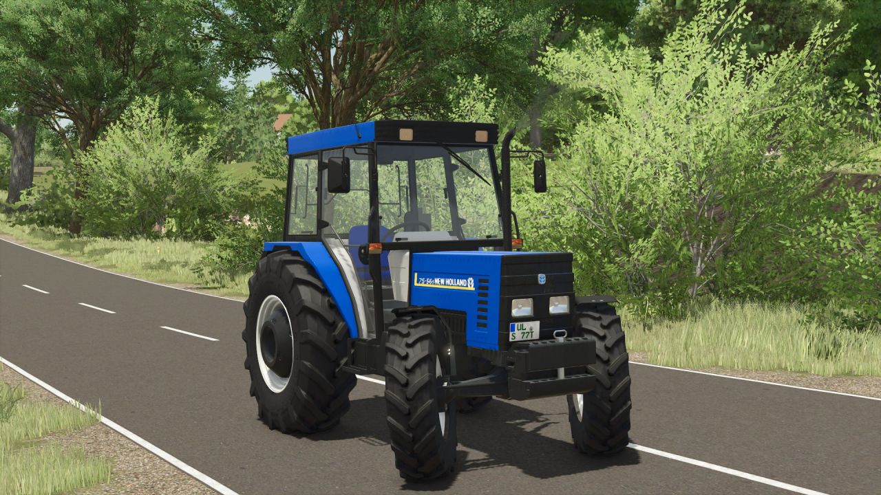 Потужний Трактор New Holland 7556S для Farming Simulator 25 — Оновлений Мод - Скріншоти