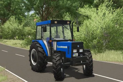 Потужний Трактор New Holland 7556S для Farming Simulator 25 — Оновлений Мод — 2