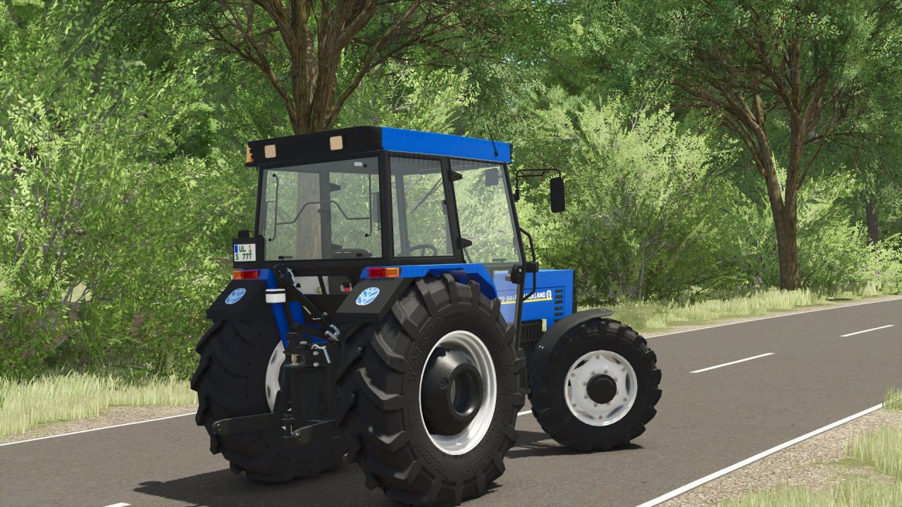 Потужний Трактор New Holland 7556S для Farming Simulator 25 — Оновлений Мод - Скріншоти