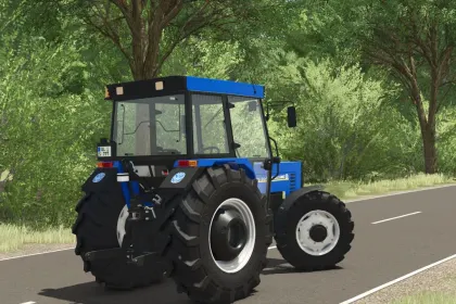 Потужний Трактор New Holland 7556S для Farming Simulator 25 — Оновлений Мод — 3